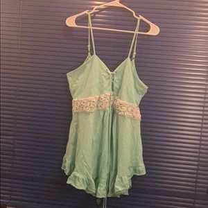 Aquamarine tank top